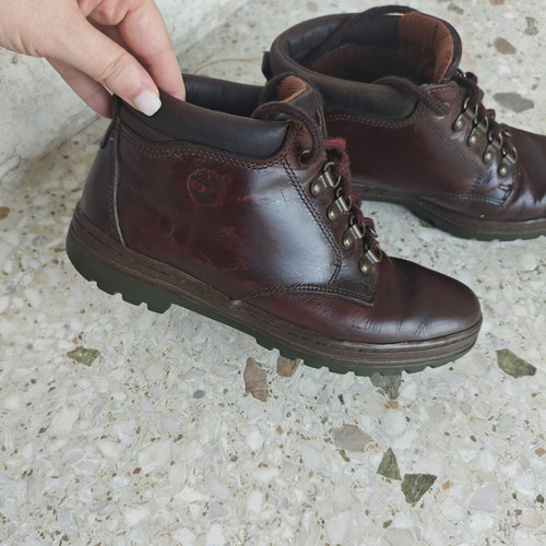 Timberland vintage ankle boots used, brown, size 38