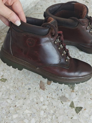 Timberland vintage μποτάκια μεταχειρισμένα, καφέ, νούμερο 38