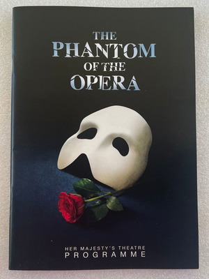 The Phantom Of The Opera πρόγραμμα παράστασης μεταχειρισμένο 2019 Λονδίνο