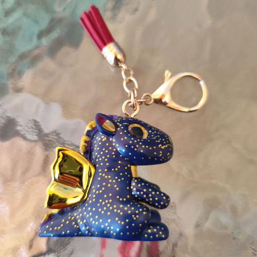 Dragon keychain new, multicolored