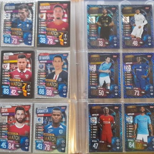 Champions League 2019-2020 Match Attax album with 426 cards like new