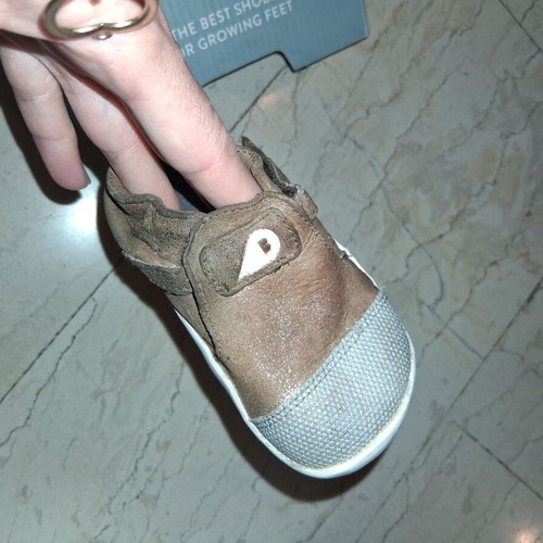 Bobux Explorer baby shoes used, size 21, leather