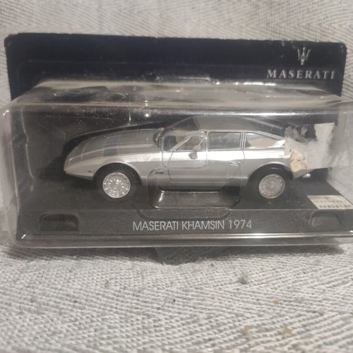 Maserati Khamsin 1974 metal miniature new, scale 1:43