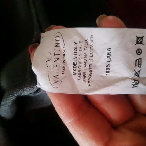 Red Valentino wool dress size M like new, grey
