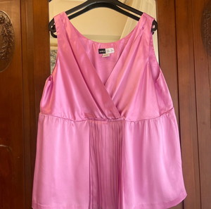 Plus size. 100 % Μεταξωτή Επώνυμη Μπλούζα Νοο 1 ΧL