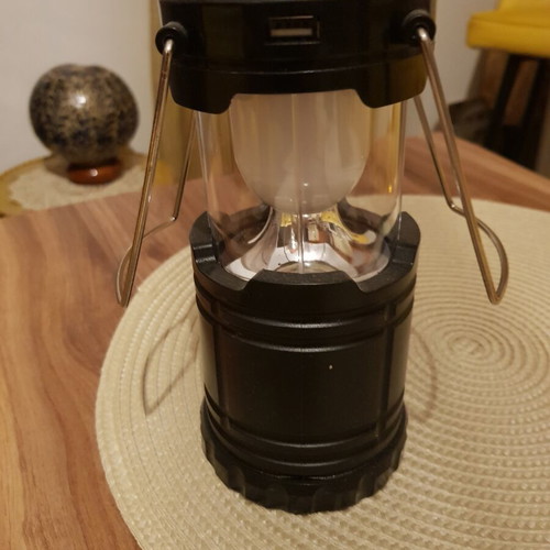 Lamp with battery like new