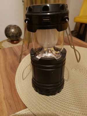 Lamp with battery like new