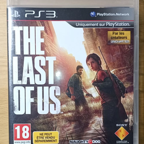 The Last of Us PS3 game like new, French cover