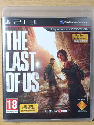 The Last of Us PS3 game like new, French cover