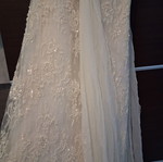 Pronovias wedding dress with hand-embroidered lace