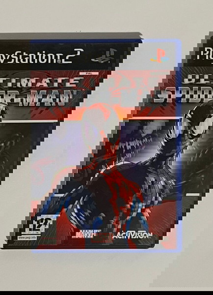 Ultimate Spider-Man (PS2) – Πρωτότυπο παιχνίδι με θήκη και εγχειρίδιο