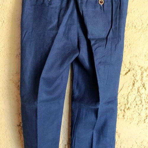Ralph Lauren linen cotton pants for 7-year-old boy used, blue