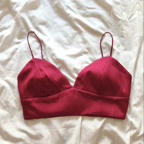 Trendyol Red Bralette like new, size M