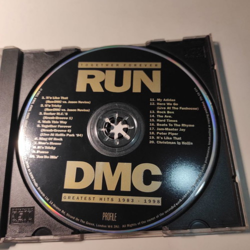 Run DMC Together Forever - Greatest Hits 1983-1998 CD used