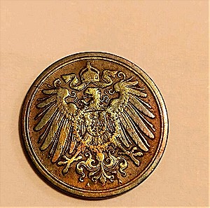 Γερμανία 1 πφένινγκ 1896 τύπου 2