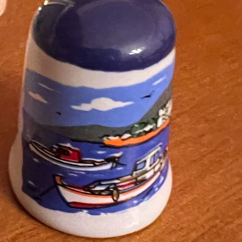 Ceramic thimble from Kefalonia new