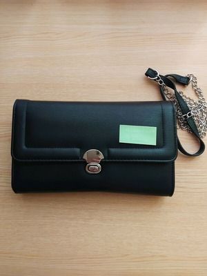 Michelle Moon black hand bag new