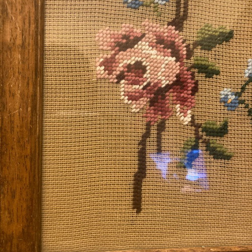 Embroidered painting like new, dimensions 22cm by 50cm
