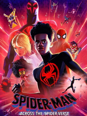 Marvel Spider-Man: Across the Spider-Verse Blu-ray, action fantasy