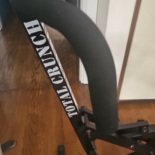 Total Crunch fitness equipment like new, unused