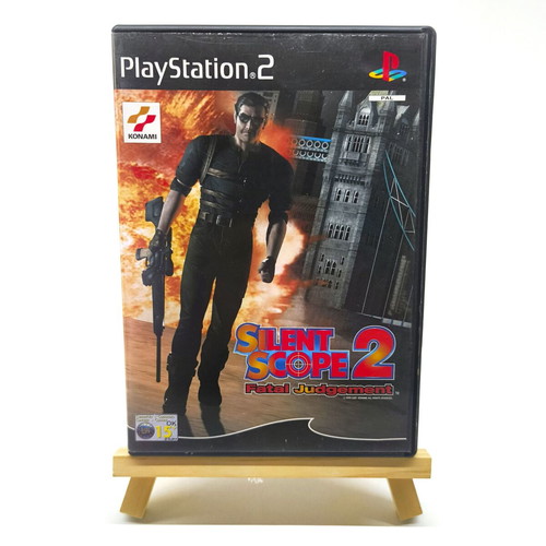 Silent Scope 2 Fatal Judgement Sony PlayStation 2 PS2 used, complete and functional
