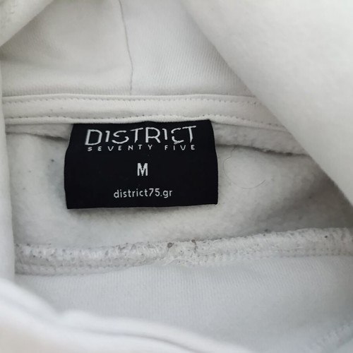 District women's set used, black and gray crop-top hoodie and leggings size M