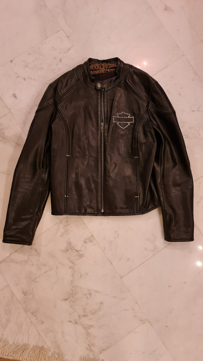 Harley Davidson leather jacket like new - € 219,00 - Vendora.cy