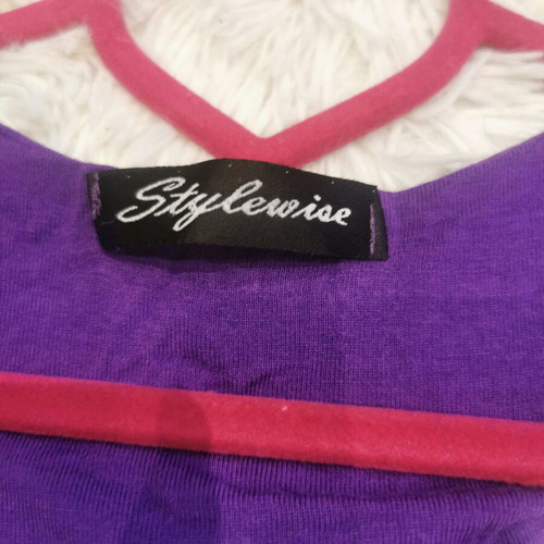 Long dress M/L like new, purple