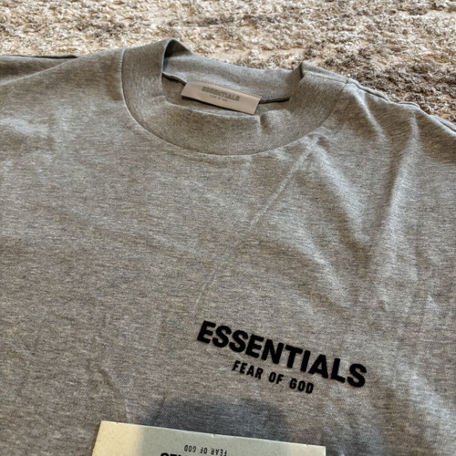 Essentials Fear Of God T-shirt and Short Set Grey, brand new