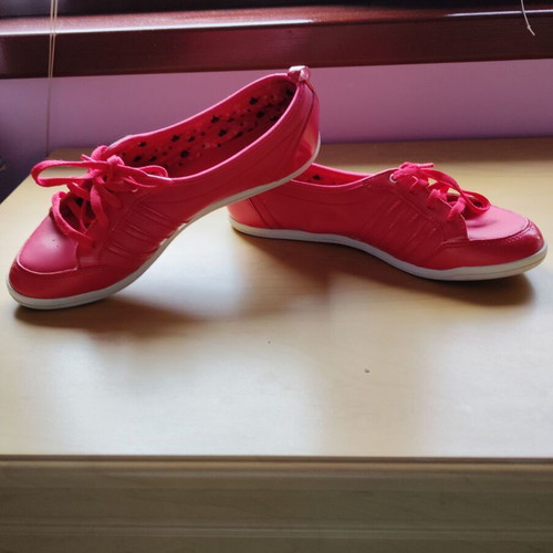 Adidas Neo red ballerina shoes size 42 like new
