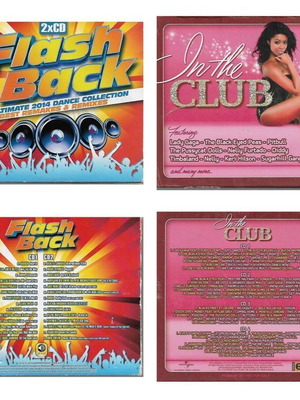 6 CD και 2 κασετίνες pop hits καινούργια