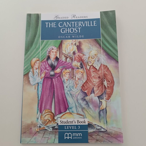 The Canterville Ghost Student's Book Level 3 by Oscar Wilde like new