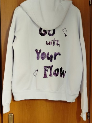 Aelia sweatshirt like new, multicolor, one size