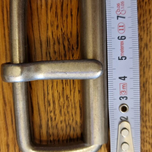 Metal buckle like new, silver