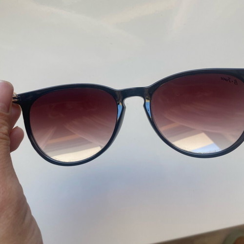 Sunglasses used with scratches on lenses