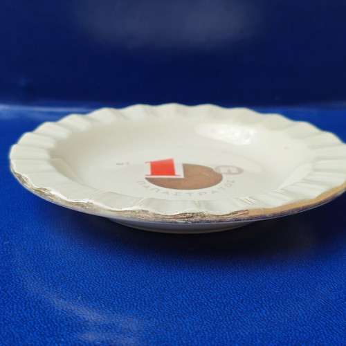 Papastratos No1 Ceramic Ashtray used, Kerameikos 1970s