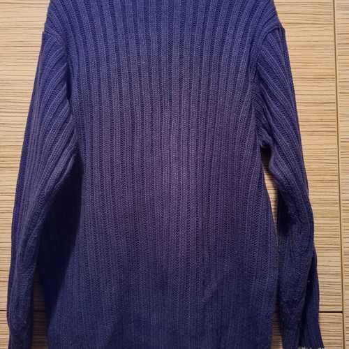 Freeport acrylic pullover Large like new blue