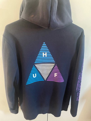 Huf jacket like new, blue, size medium
