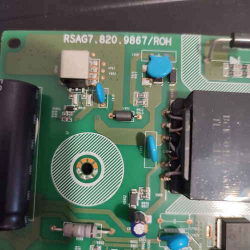 P75-3663SV6.3-A 1L board used from TV with broken panel Kydos