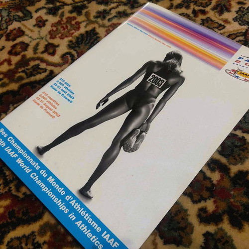 Official IAAF Paris 2003 Guide like new, collectible