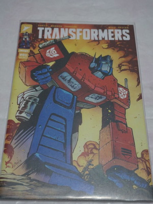 Transformers Daniel Warren Johnson 1st printing σαν καινούργιο