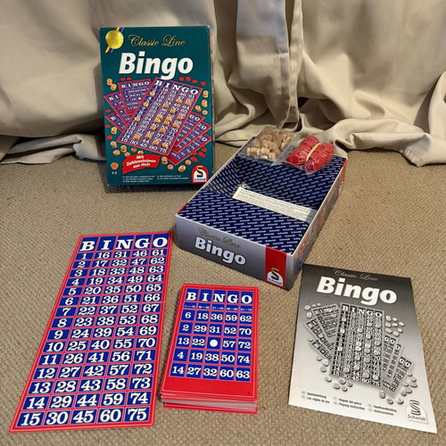 Bingo Classic Line board game used