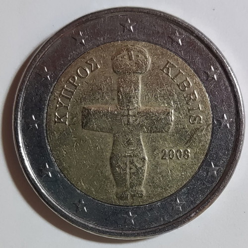 Δίευρο Κύπρου 2008 μεταχειρισμένο, ειδώλιο του Πωμού