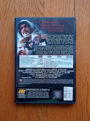 The Name of the Rose DVD μεταχειρισμένο με ελληνικούς υπότιτλους