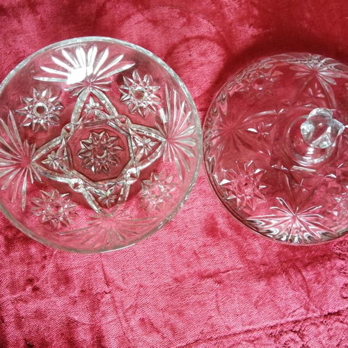 Glass Fondant Dish new from 1990
