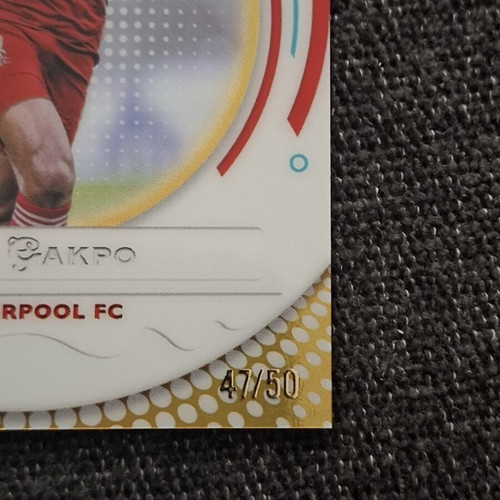 Cody Gakpo Topps Premier League 25/26 Liverpool Gold Parallel
