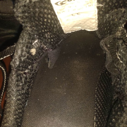Cofra Braddock safety shoes used, size 40, black