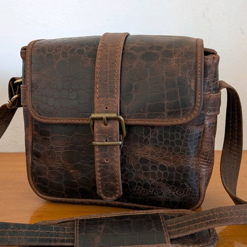 Rock & Roll leather camera bag used