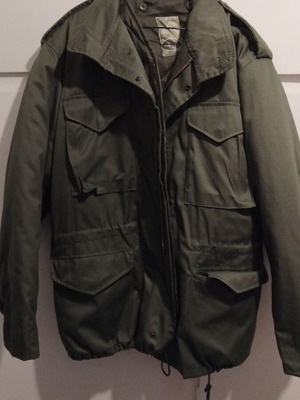 Mil-Tec Military Jacket like new, men's size L, green