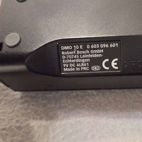 Bosch DMO 10 metal detector used for pipes cables and rebar